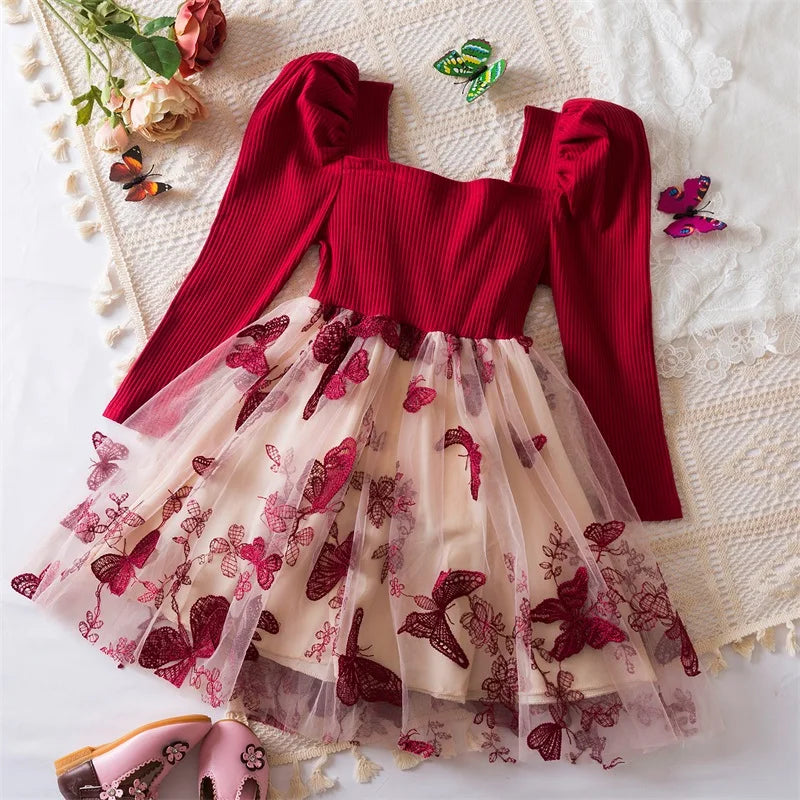 Ruffles Sleeveless Elegant Princess Dress