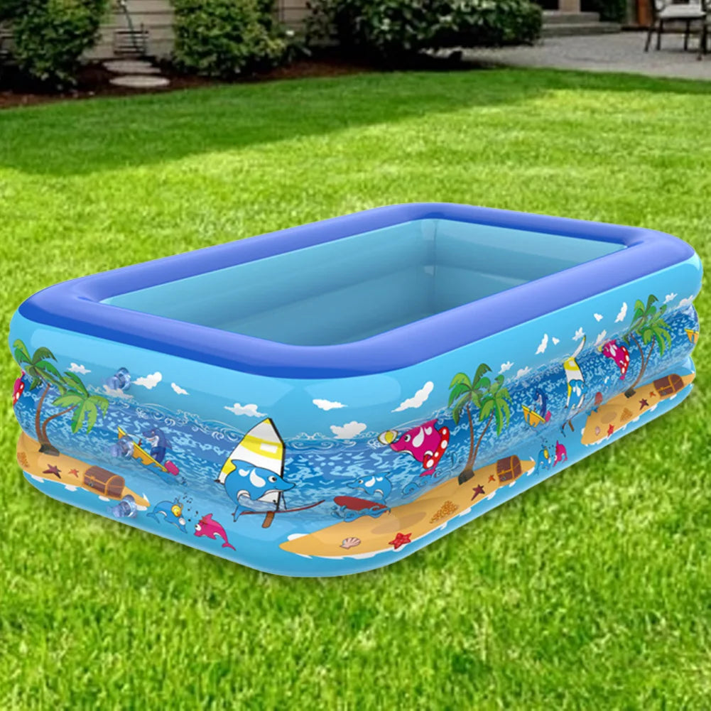 Inflatable Swimming Pool PVC Framed Swimming Pool for Toddler Kids