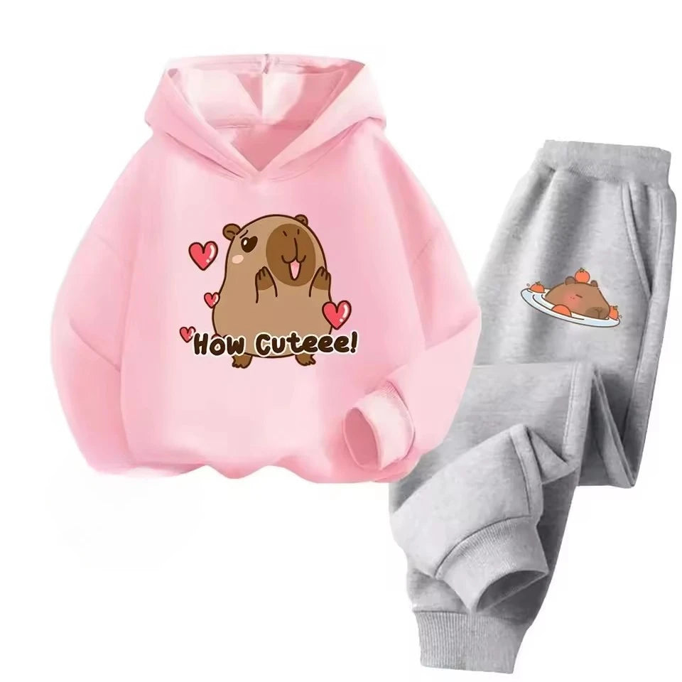 Warm Cartoon Capybara