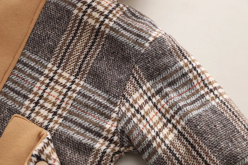 Thickened Plush Jacket for Boys