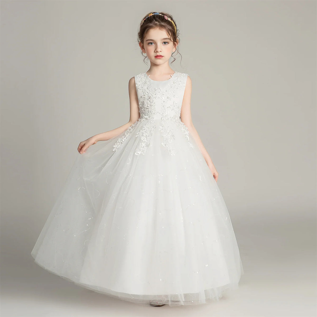 Lace Dress Gown Princess