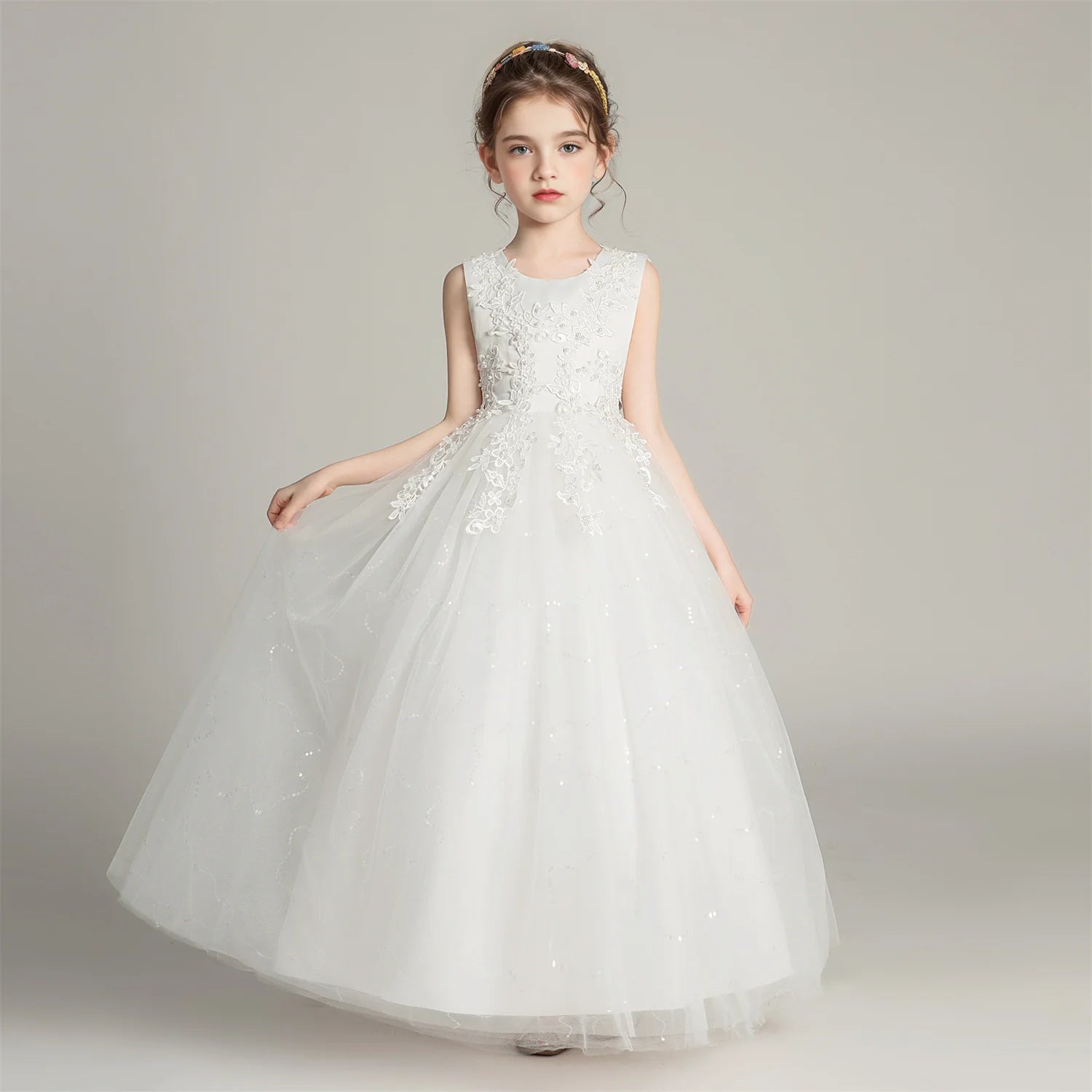 Lace Dress Gown Princess