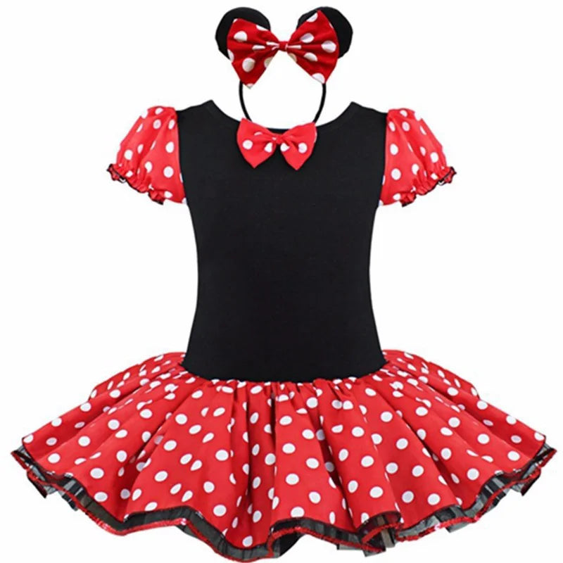 Disney New Girl Minnie Dot Bubble Dress