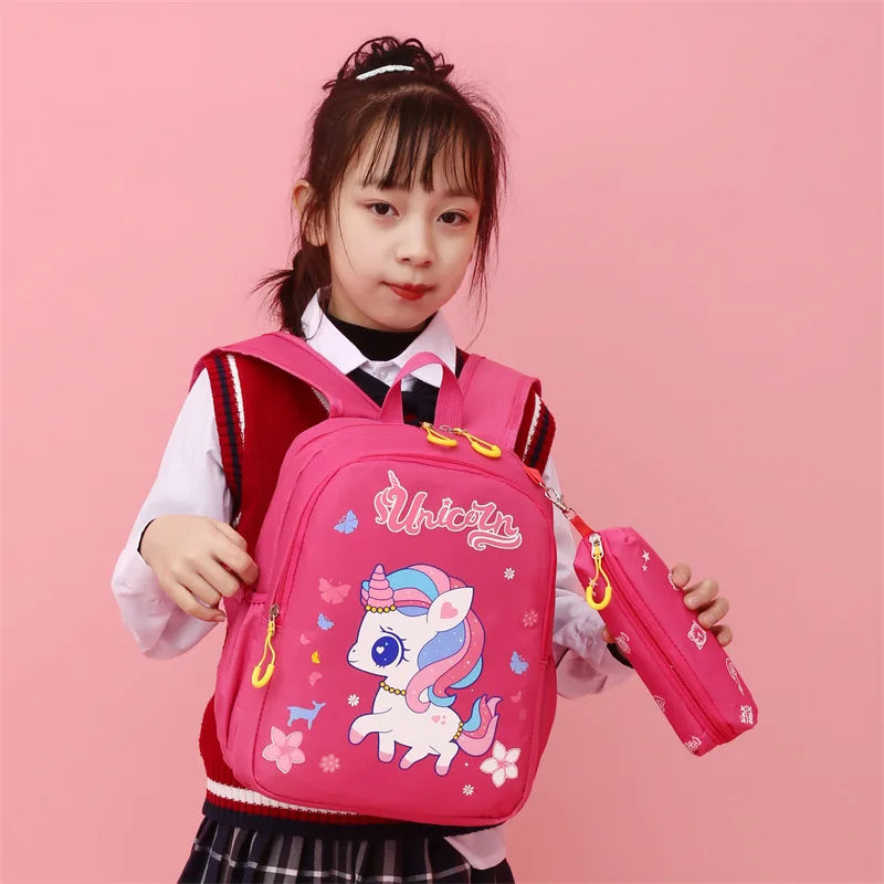 Boys & Girls Cute Cartoon School Bags