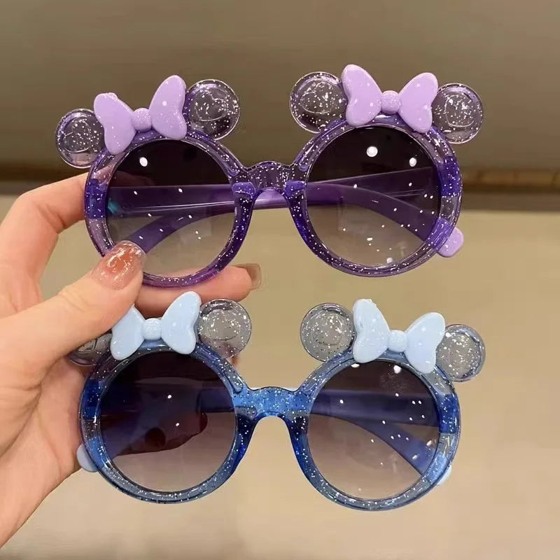 Cute Crystal Bow Girls  Sunglasses