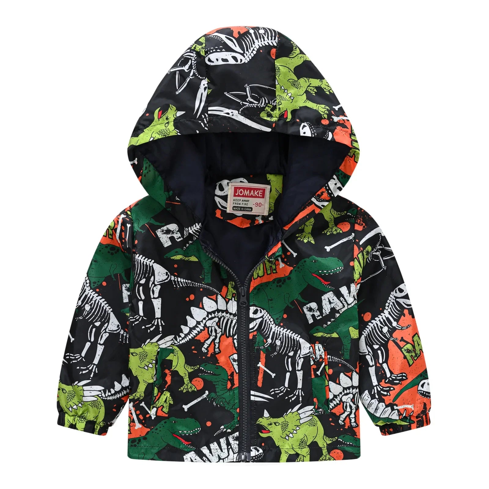 Cartoon Dinosaur Jacket for Boys & Girls