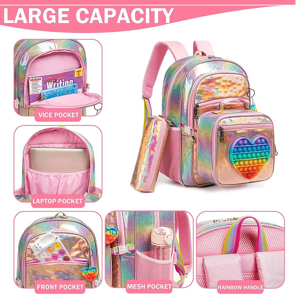 3pcs Sets Cute Love Design for Girls