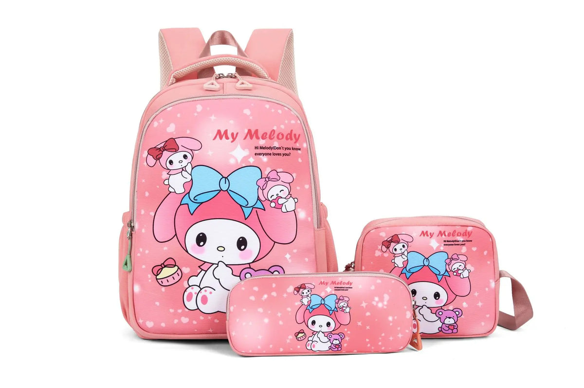 Cute Backpack Set for Girls 3 Piece
