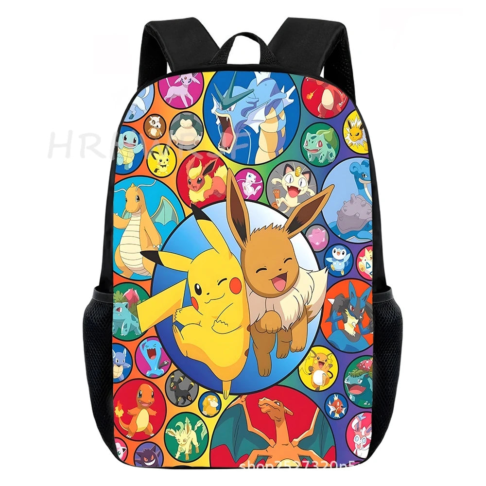 Cartoon Pikachu Backpacks