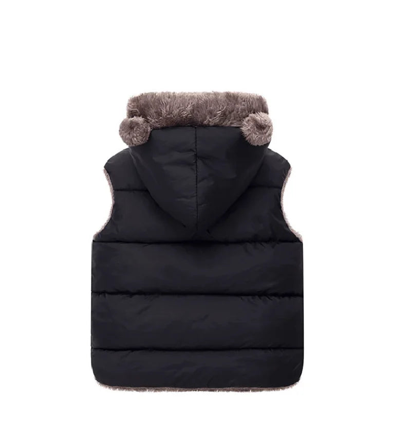 Hooded Down Vest 2-6Years