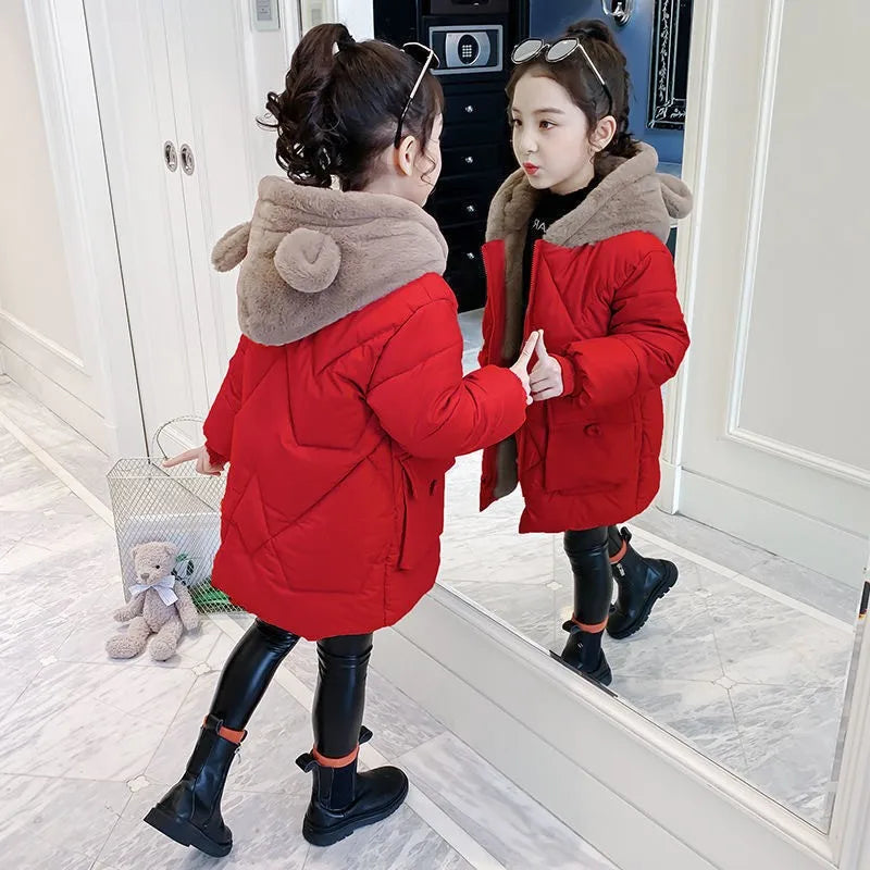 Girls Outerwear Winter Warm Coats