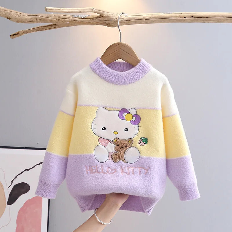 Hello Kitty Girls'  Warm Fashion Sweater