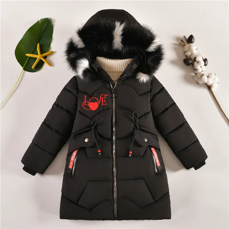 Thick Cotton Jackets  For Girls