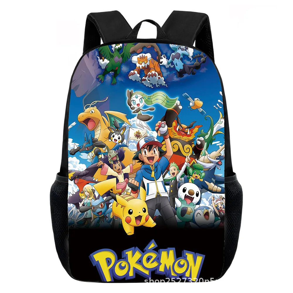 Cartoon Pikachu Backpacks