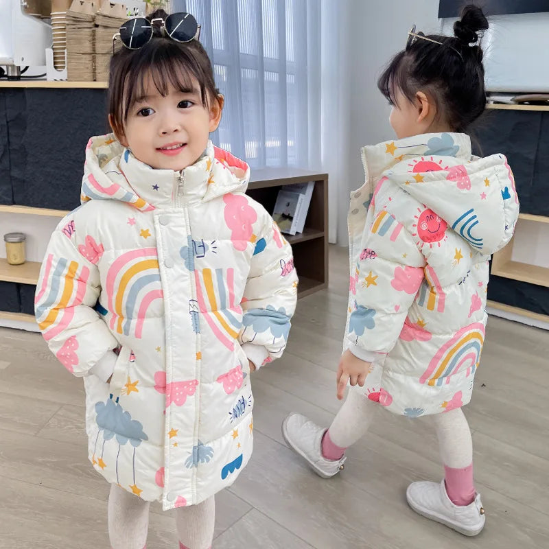 Girls &amp; Boys Down Jacket For  2-7 Years