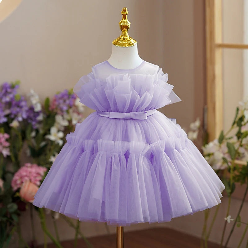 Flower  Princess Dresses for Girls 1-5 Yrs