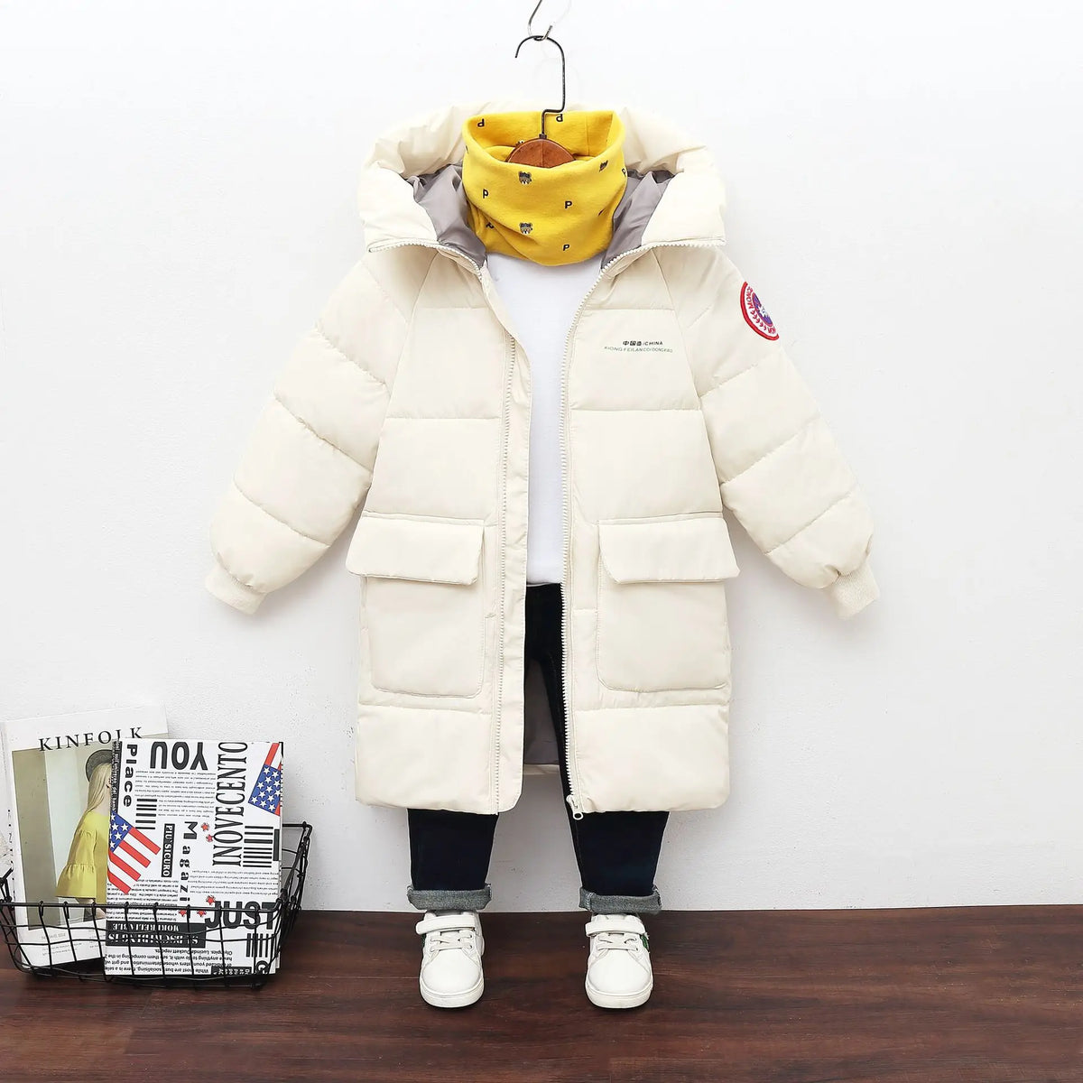 Winter Children Down Cotton Jacket
