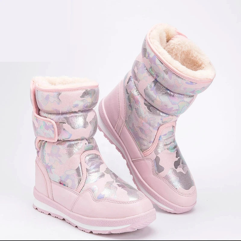 Camouflage Winter Warm Plush