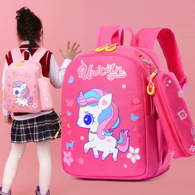 Boys & Girls Cute Cartoon School Bags