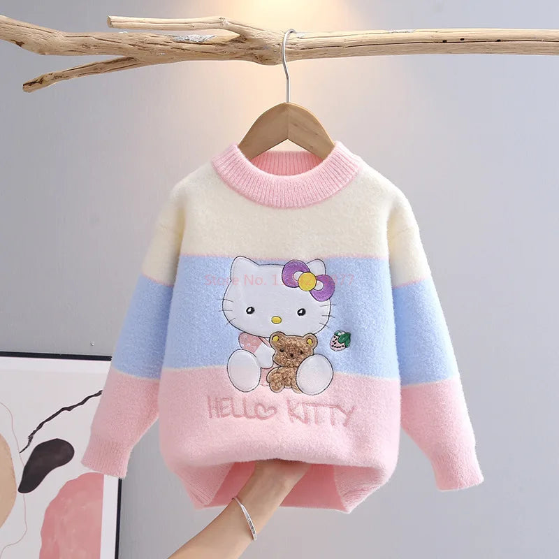 Hello Kitty Girls'  Warm Fashion Sweater