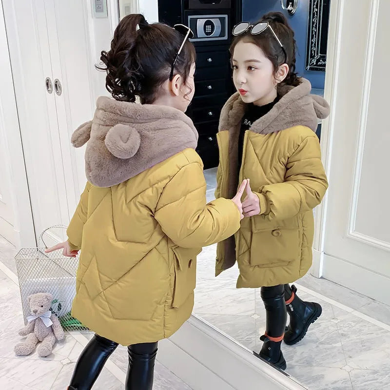 Girls Outerwear Winter Warm Coats