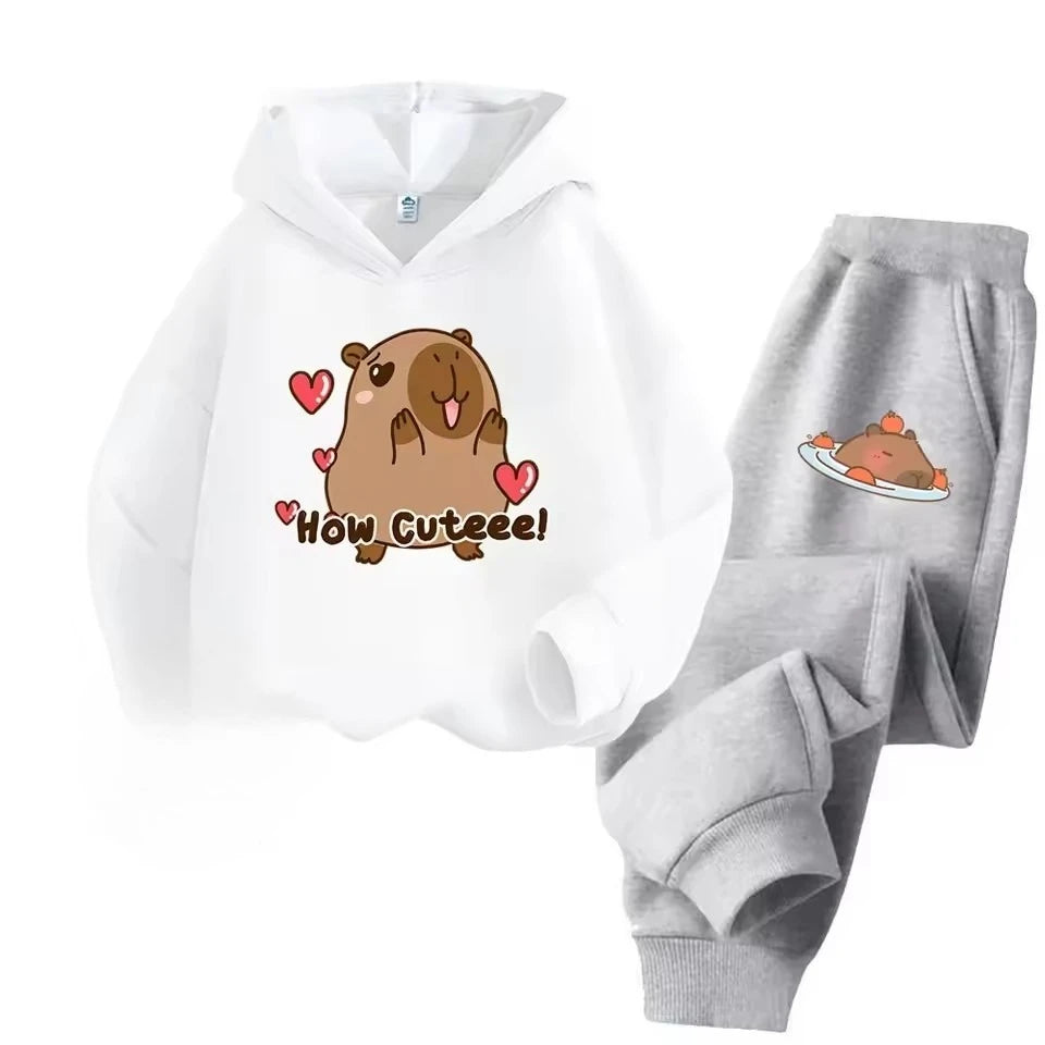 Warm Cartoon Capybara