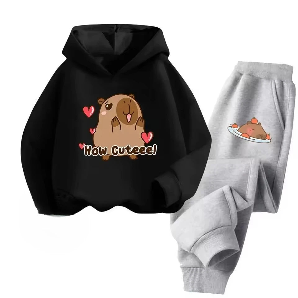 Warm Cartoon Capybara