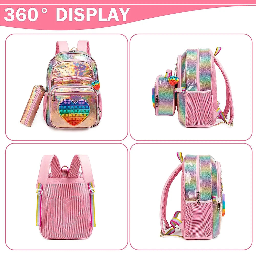 3pcs Sets Cute Love Design for Girls