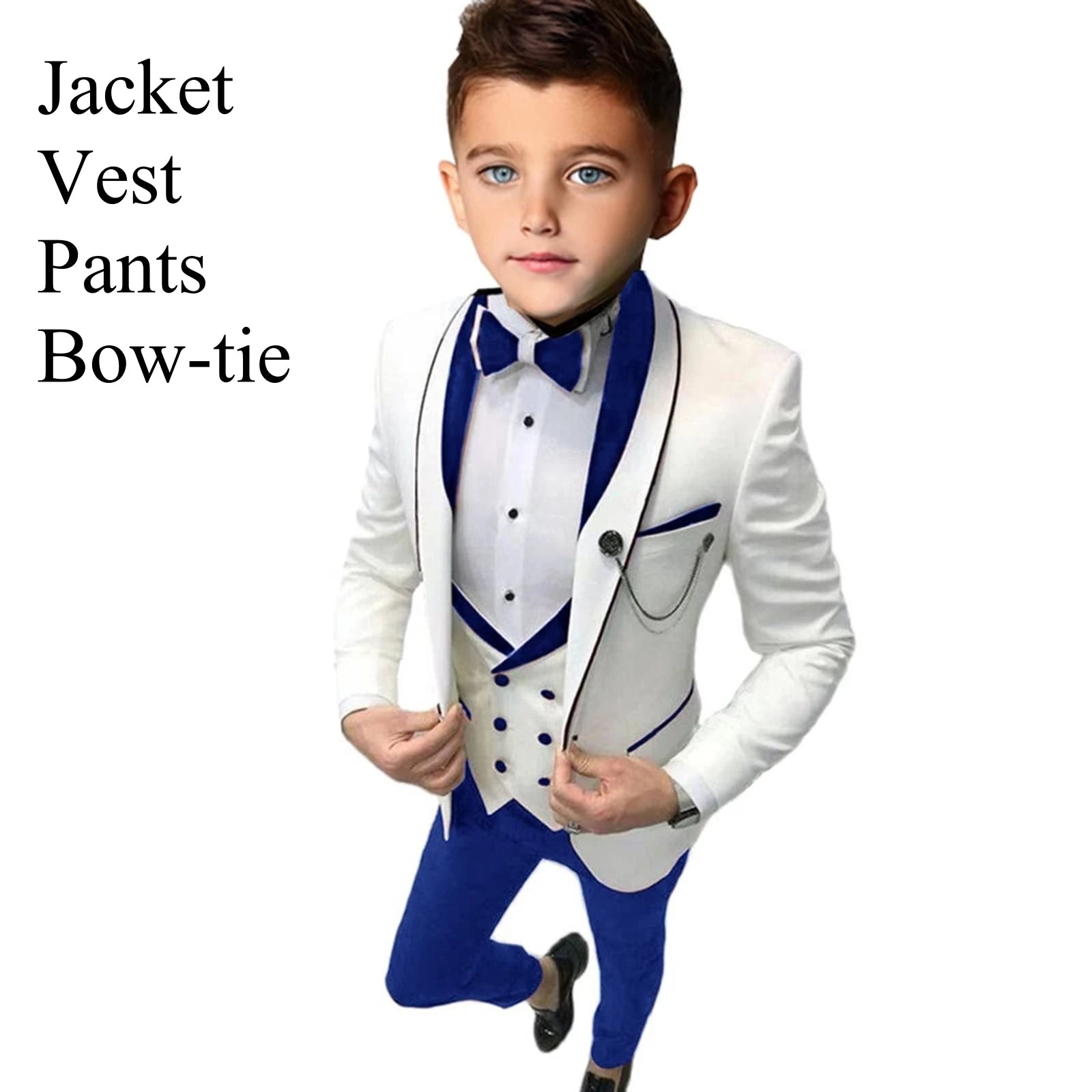 Classic 4-Piece Suits for Boys 3T-14