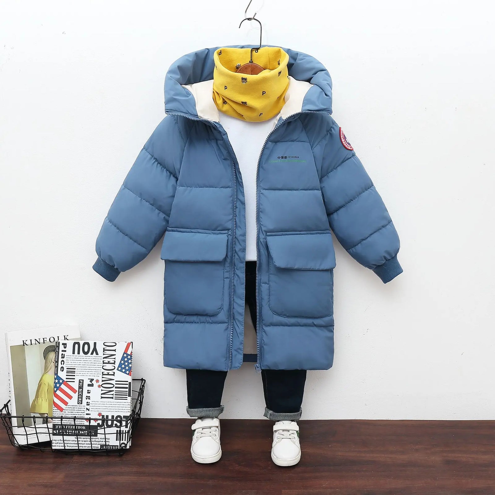 Winter Children Down Cotton Jacket