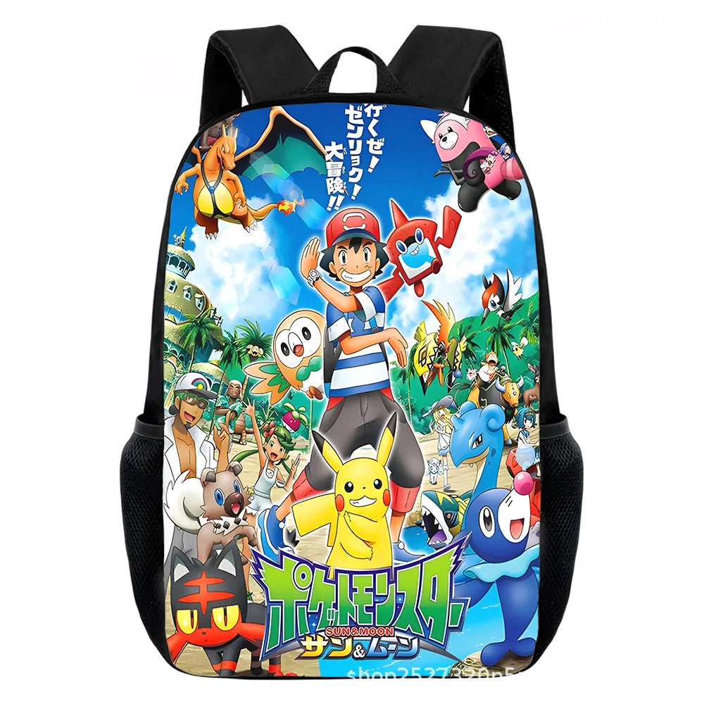 Cartoon Pikachu Backpacks