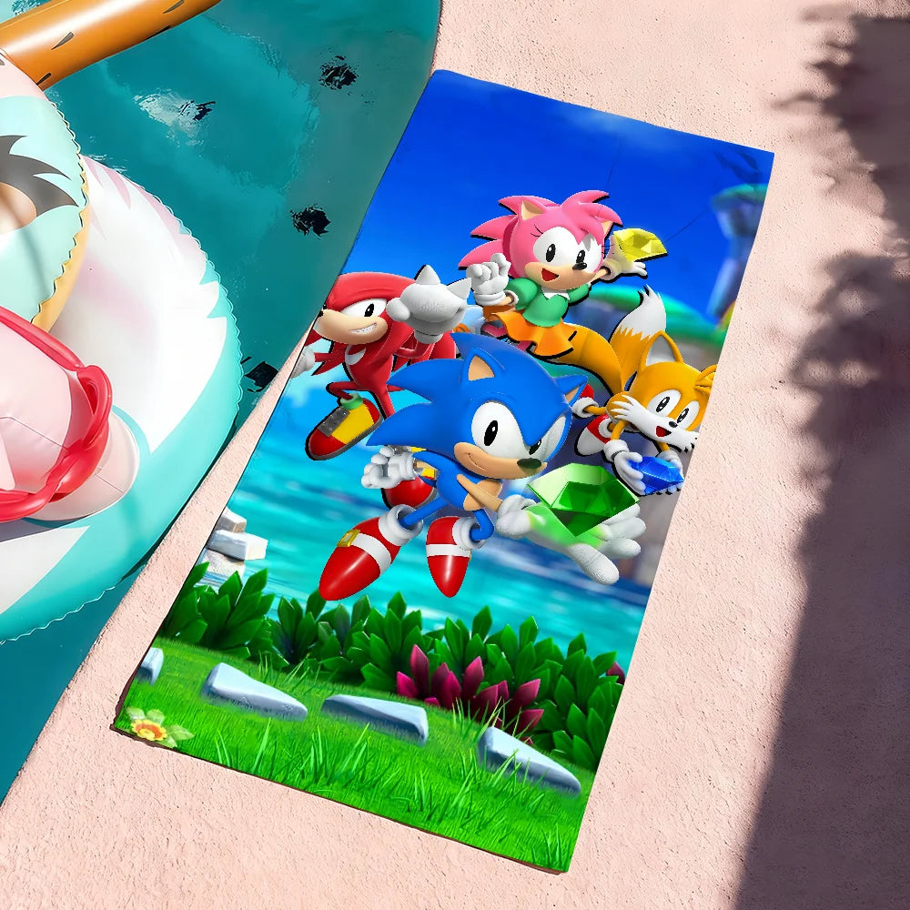 Classic Game S-Sonic-The H-Hedgehog 3 Cool Towel