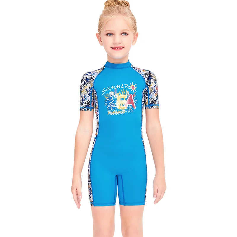 One Piece Swimsuits Girls Swimwear