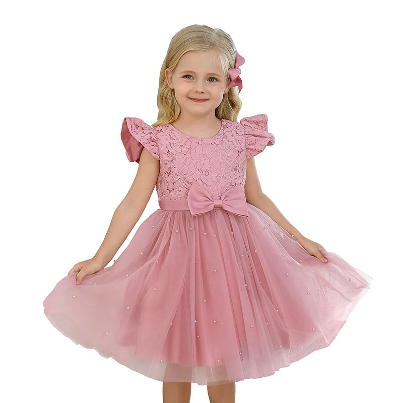 Lace Embroidery  Prom Gown