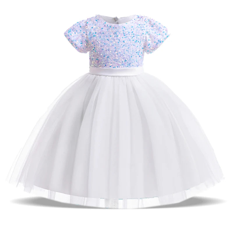 Bow Party Dress For Girl