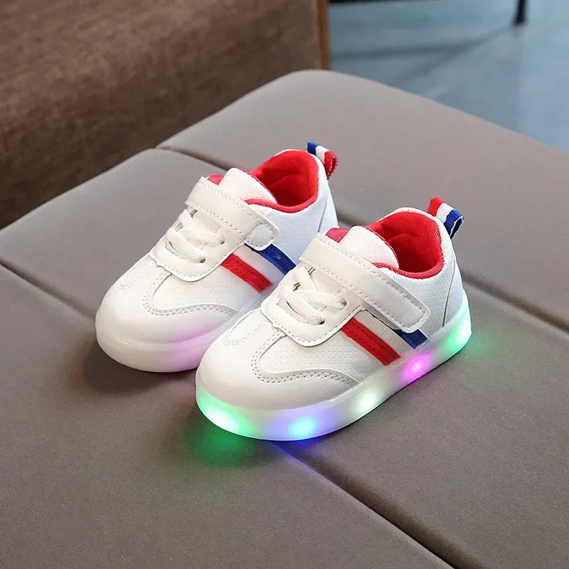 Children Led  Lighted Casual Sneakers