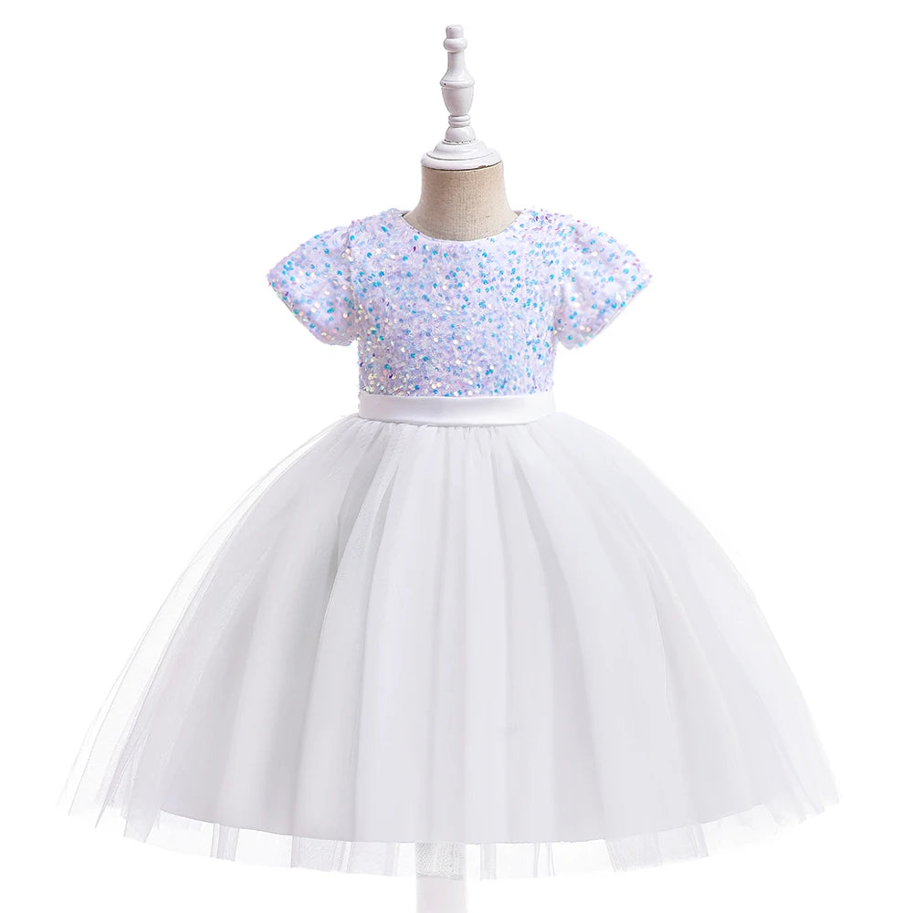 Bow Party Dress For Girl