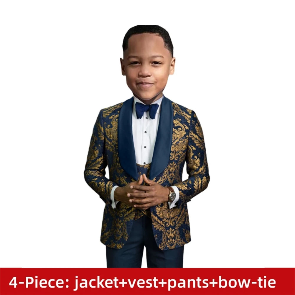Classic 4-Piece Suits for Boys 3T-14