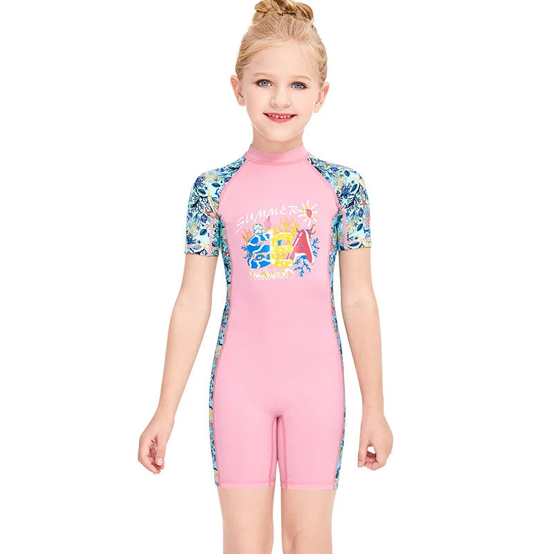 One Piece Swimsuits Girls Swimwear