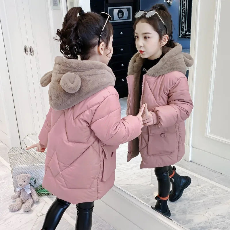 Girls Outerwear Winter Warm Coats