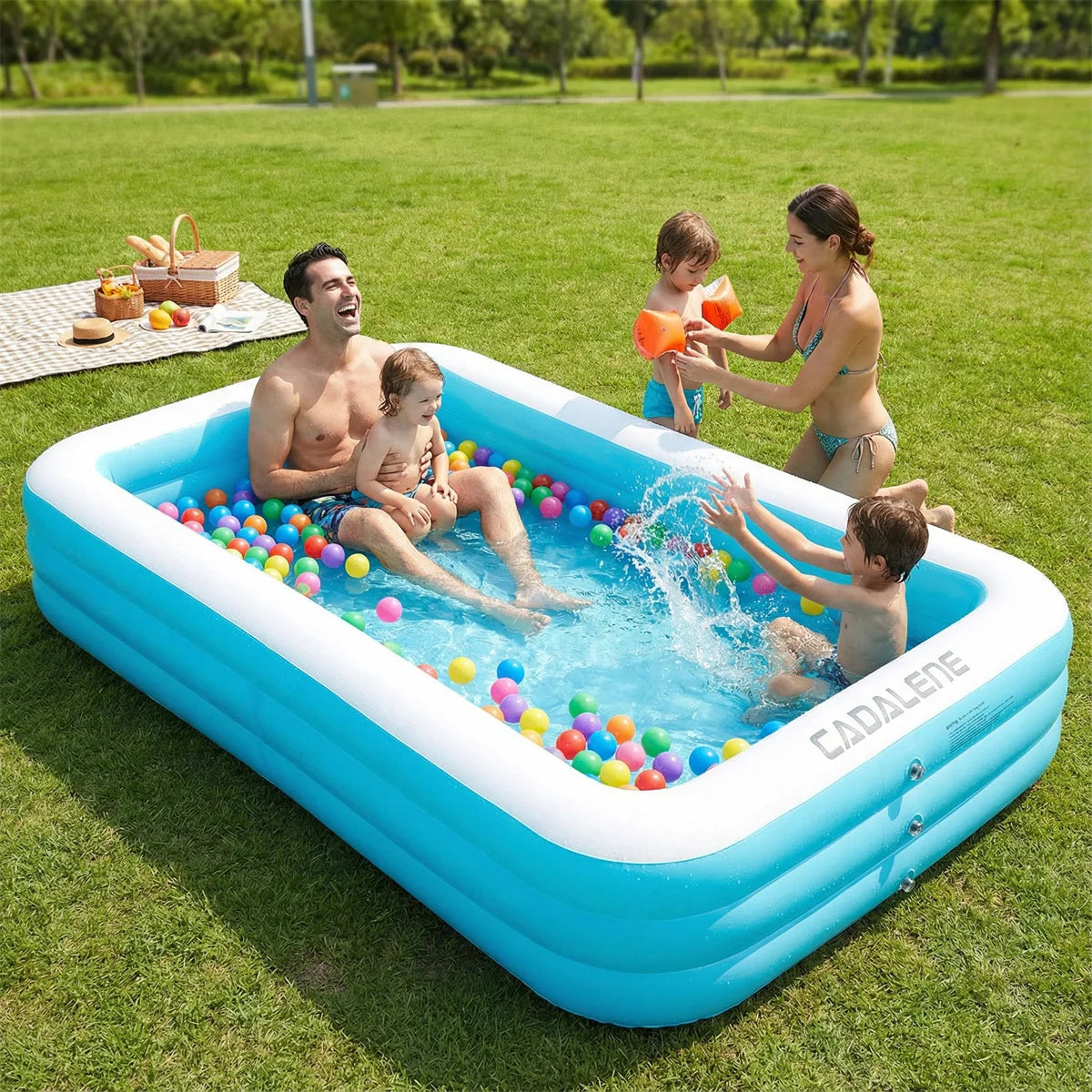 Inflatable swimming Pool for Kids and Adults