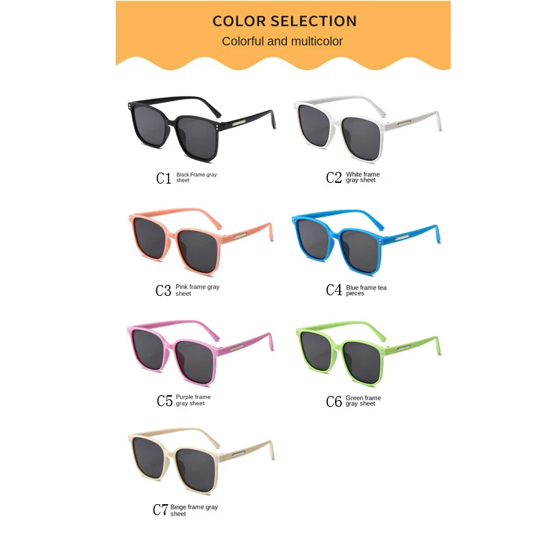 Fashion Square Kids Sunglasses Boy & Girl