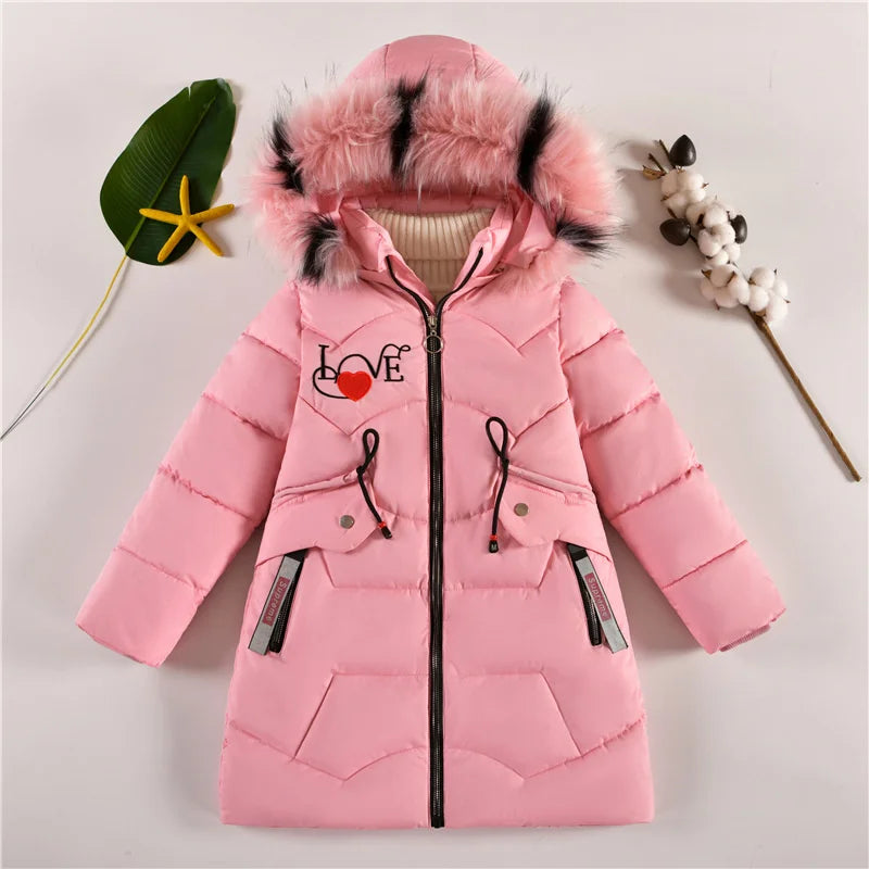 Thick Cotton Jackets  For Girls
