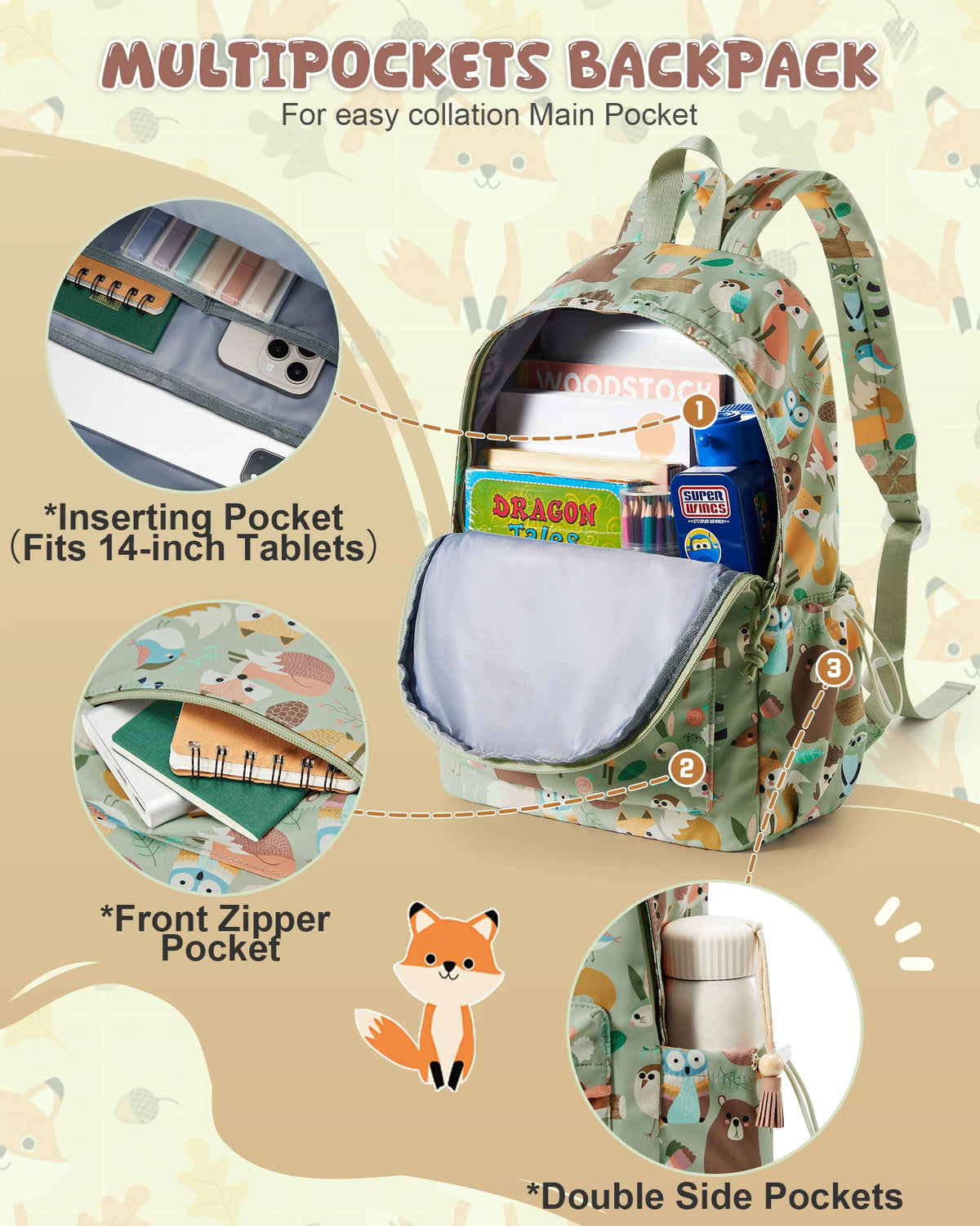 Backpack for Boys & Girls