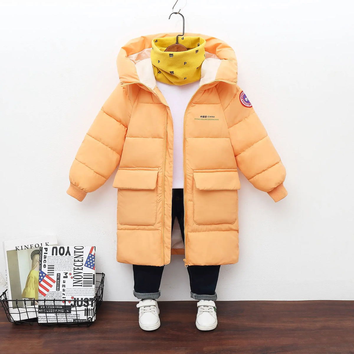 Winter Children Down Cotton Jacket