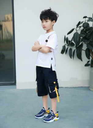 VALCRO DOUBLE NET SUMMER MESH CHILDREN'S SPORTS SHOES