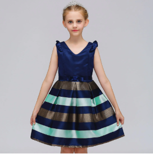 Elegant Girls Costume Party Gown