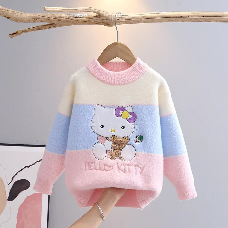 Hello Kitty Girls'  Warm Fashion Sweater