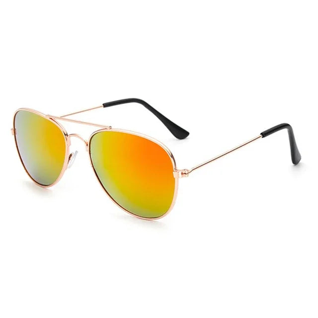 Fashion Colorful Boys & Girls Reflective Sun Glasses