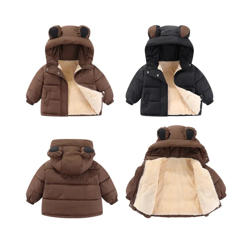 1pcs Boy Girl Coat Baby Winter Thick Down Jackets